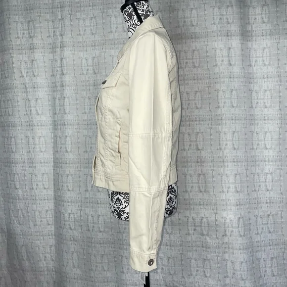 NWT XS Free People Rumors Denim Button Jacket - Picture 5 of 10